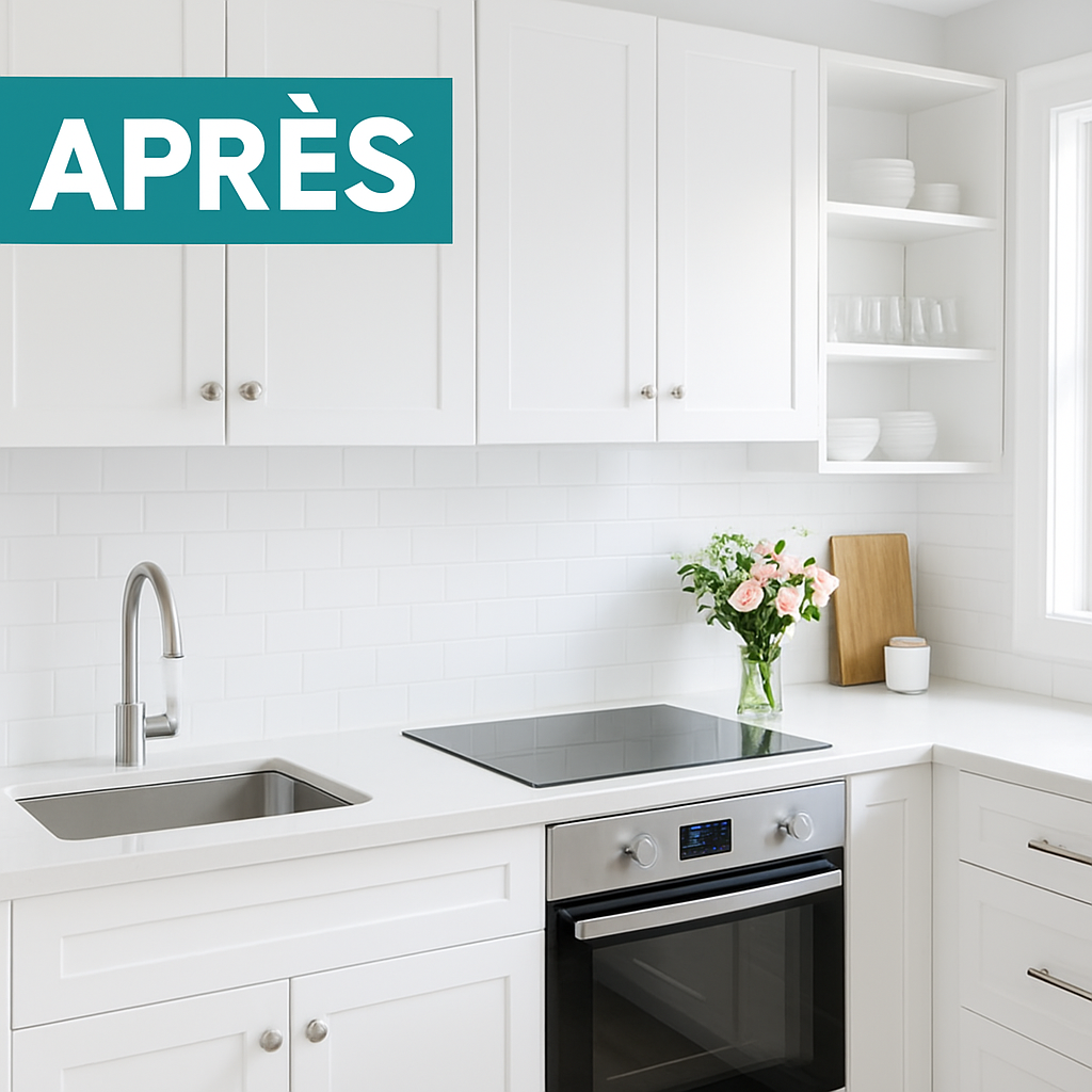 Cuisine — après l'intervention Zyncleen