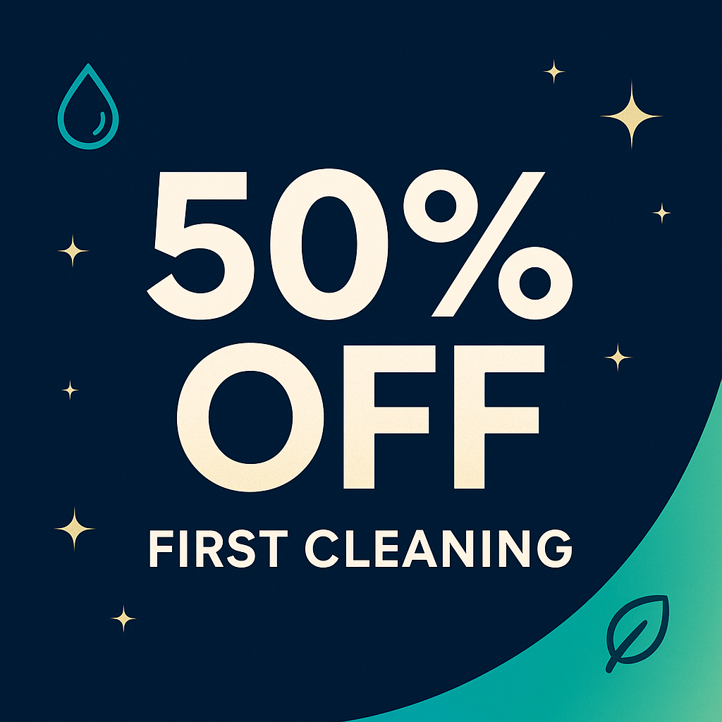 50% de réduction — première intervention